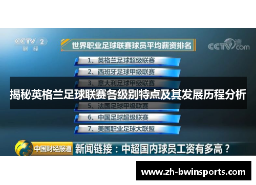 揭秘英格兰足球联赛各级别特点及其发展历程分析